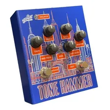 Pedal Aguilar Tone Hammer Preamp Nyc Anniversary Edition Cor Azul Foto mini 2