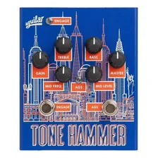 Pedal Aguilar Tone Hammer Preamp Nyc Anniversary Edition Cor Azul Foto mini 1