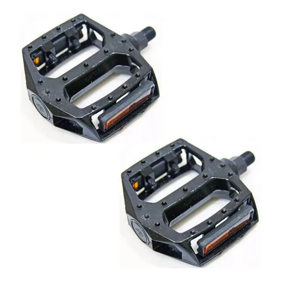 Pedal Alum Plataforma 1/2 Fp-965 Preto Feimin Foto 1