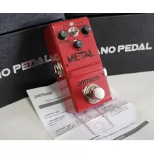 Pedal Amoon Metal Distorção Heavy Super Pequeno Super Pesado Foto  mini 1