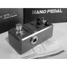 Pedal Amoon Metal Distorção Heavy Super Pequeno Super Pesado Foto mini  3