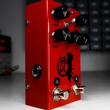 Pedal Angry Charlie At Plus Katana Boost - Duo Zen Effects Cor Vermelho Foto  mini 1