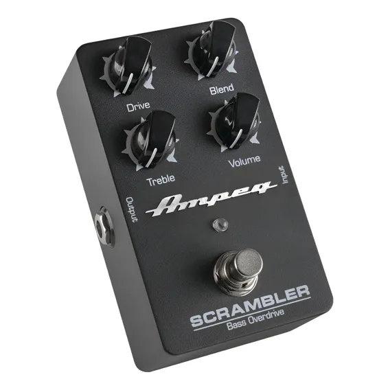 Pedal Baixo Ampeg Scrambler Bass Overdrive Cor Preto Foto 1