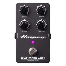 Pedal Baixo Ampeg Scrambler Bass Overdrive Cor Preto Foto mini  2