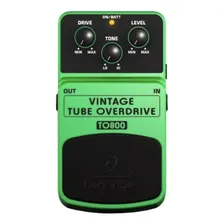 Pedal Behringer To800 Guita Vintage Tube Overdrive Foto  mini 1
