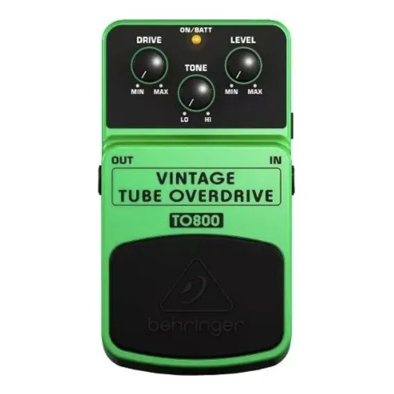 Pedal Behringer To800 Guita Vintage Tube Overdrive Foto 1