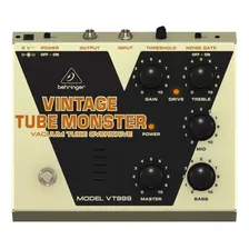 Pedal Behringer Vt999 Vintage Tube Monster Overdrive Foto mini 1