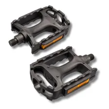 Pedal Bicicleta Bike 1/2 Mtb Nylon Preto Com Refletor Paco Foto mini 1