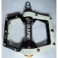 Pedal Bicicleta Rolamento Kapa Eixo 9/16 Grosso Branco Foto mini 2