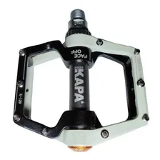 Pedal Bicicleta Rolamento Kapa Eixo 9/16 Grosso Branco Foto mini 1