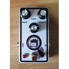 Pedal Booster Micro Amp Plus Nhm Pedals Ñ/é Boss Mxr Ehx Cor Cinza Personalizado 1 Foto mini 3