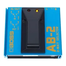 Pedal Boss Ab-2 Way Selector Seletor De Canal Cor Azul Foto mini 1
