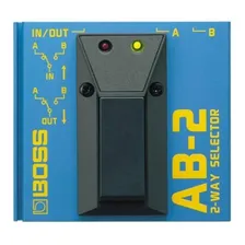 Pedal Boss Ab-2 Way Selector Seletor De Canal Cor Azul Foto mini 3