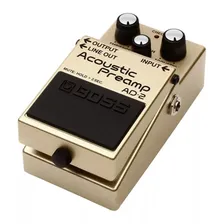 Pedal Boss Ad-2 Acoustic Preamp Violão Pré Amplificador Di Cor Cinza Foto mini 2