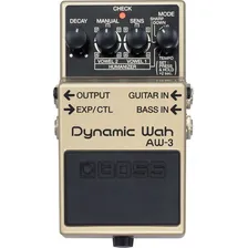 Pedal Boss Aw-3 Dynamic Wah, Wah do tipo humano soa em cor metálica Foto mini 1