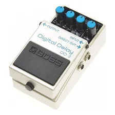 Pedal Boss Dd-3 Digital Delay Dd 3 1 Ano E -e Cor Branco Foto mini 2