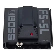 Pedal Boss Fs-5l Footswitch Controlador Liga Desliga Efeito Cor Preto Foto mini 3