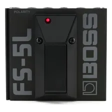 Pedal Boss Fs-5l Footswitch Controlador Liga Desliga Efeito Cor Preto Foto mini 1