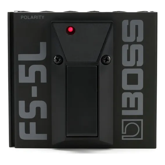 Pedal Boss Fs-5l Footswitch Controlador Liga Desliga Efeito Cor Preto Foto 1