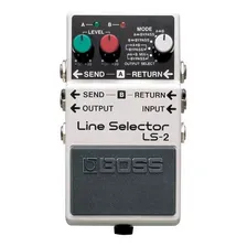 Pedal Boss Guitarra Ls-2 Line Selector A/b Box Loop Ls2 Cor Branco Foto mini 1