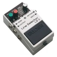 Pedal Boss Guitarra Ls-2 Line Selector A/b Box Loop Ls2 Cor Branco Foto mini 2