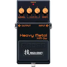 Pedal Boss Hm-2w Heavy Metal Waza Craft Distortion Foto mini 1