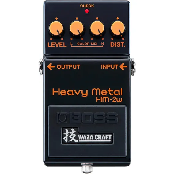 Pedal Boss Hm-2w Heavy Metal Waza Craft Distortion Foto 1