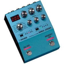 Pedal Boss Md-200 Efeito Chorus Phaser Flanger 12 Modulações Cor Azul Foto mini 1