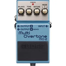 Pedal Boss Mo2 Mo-2 Mult Overtone Para Guitarra Baixo Cor Azul Foto  mini 1