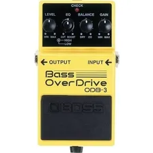 Pedal Boss Odb-3 Overdrive Para Baixo Foto mini 2