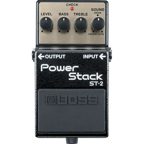 Pedal Boss St2 Power Stack St 2 Guitarra - Loja Autorizada Cor Preto Foto 1