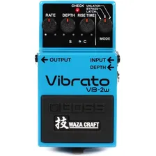 Pedal Boss Vb 2 W Vibrato Waza Craft Vb-2w Cor Azul Foto mini 2
