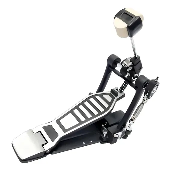Pedal Bumbo Bateria Single Hardbeat Hbp 402 Corrente Dupla Foto 1