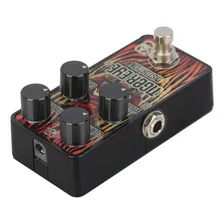 Pedal Caline Tiger Eye Distortion Cor Preto Foto mini  2