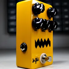 Pedal Charlie Brown V4 Jhs Clone - Zen Effects Cor Amarelo Foto  mini 1