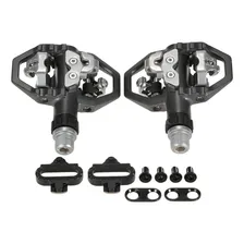 Pedal Clip Mtb Alumínio Wellgo M279 Com Tacos Foto  mini 1