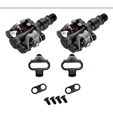 Pedal Clip Mtb Wellgo M919 + Tacos Padrão Shimano M520 Foto mini 3