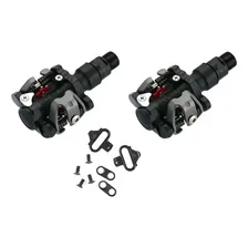 Pedal Clip Mtb Wellgo M919 + Tacos Padrão Shimano M520 Foto mini 2