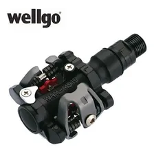 Pedal Clip Wellgo M919 Mtb Com Tacos Foto mini 4