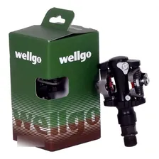 Pedal Clip Wellgo M919 Mtb Com Tacos M520 Bike Completo Clip Foto mini 1