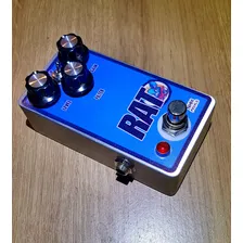 Pedal Clone Rat (86+turbo+mod) 3em1 Ñ/é Proco Boss Mxr Dod Cor Azul Foto mini 4