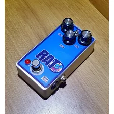 Pedal Clone Rat (86+turbo+mod) 3em1 Ñ/é Proco Boss Mxr Dod Cor Azul Foto mini 3