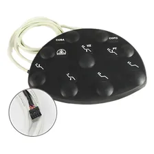 Pedal Comando Compatível Cadeira Odontológica Dabi E D700 Cor Preto Foto mini 1
