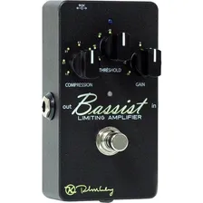 Pedal Compressor Keeley Bassist Limiting Amplifier Baixo Cor Preto Foto  mini 1