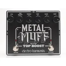 Pedal De Distorção Electro Harmonix Metal Muff Foto mini 3