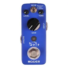 Pedal De Distorção Mooer Solo Distortion Cor Azul Foto mini  3