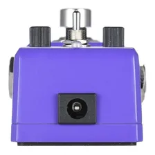 Pedal de efeito Ammoon Nano Delay violeta Foto mini 4