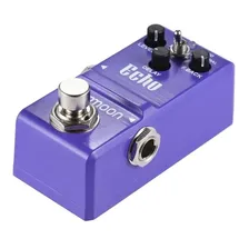 Pedal de efeito Ammoon Nano Delay violeta Foto mini 3