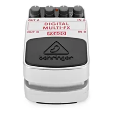 Pedal de efeito Behringer Digital Multi-Fx FX600 cinza Foto mini 4