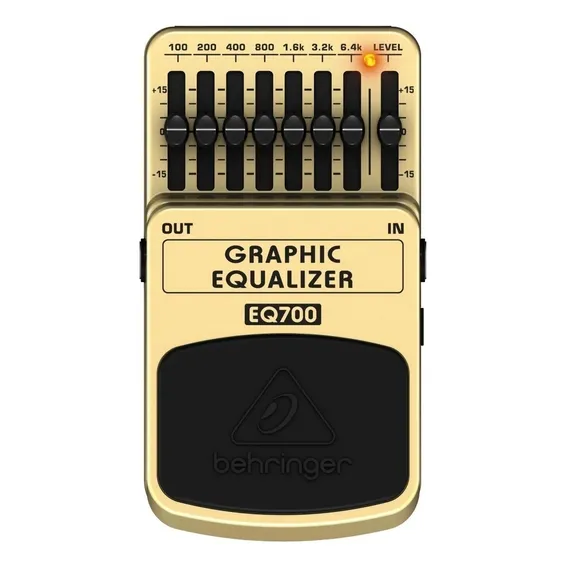 Pedal de efeito Behringer Graphic Equalizer EQ700 bege Foto 1